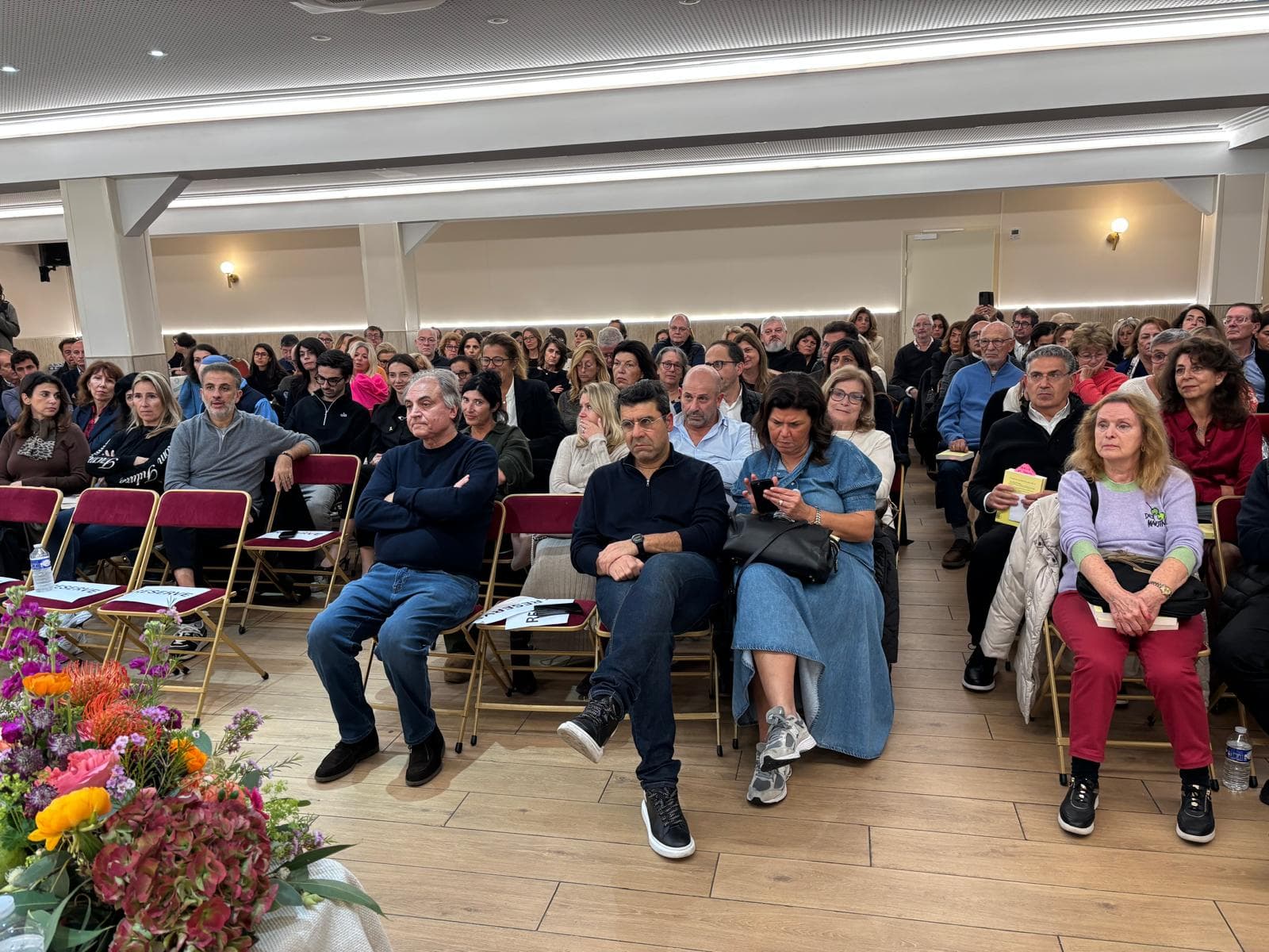 Rencontre au centre communautaire