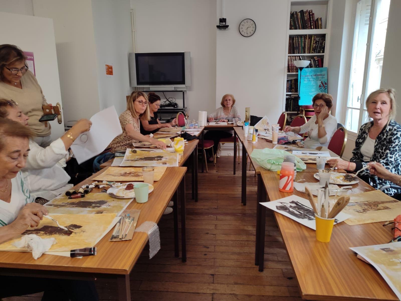 Atelier de dessin au CCJC