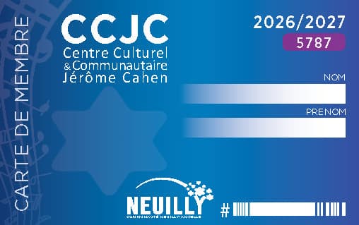 Carte d’adhérent du CCJC pour la saison 2026–2027