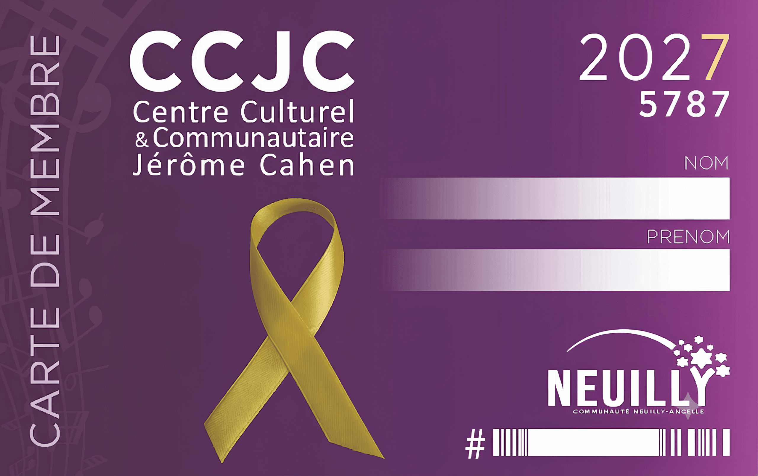 Adhésion et cotisations du CCJC pour la saison 2026-2027